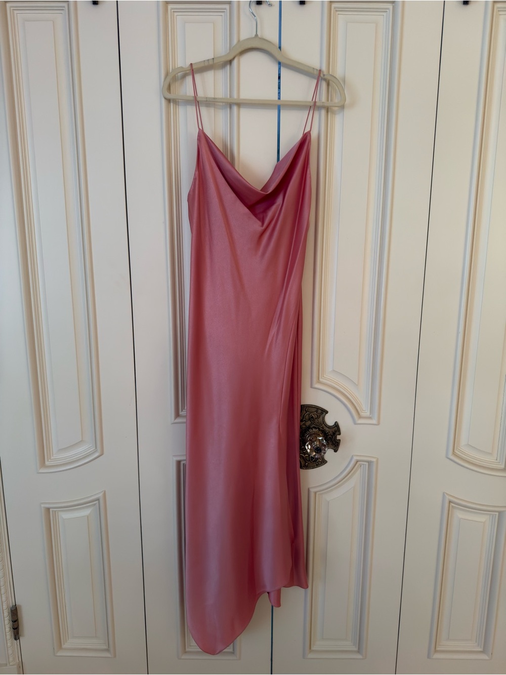Alice + Olivia Rose Satin Slip Dress